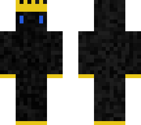 blue and black king