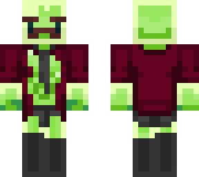 buff off-work slime guy, valentine red