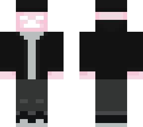 chill pink creature