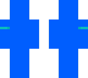 completly blue