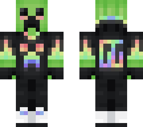creeper; pride outfit. {sizarts.} ( pride 2026 skin pack. )