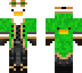 fancy green goose