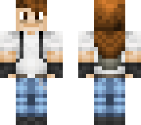 white t shirt backpack variant