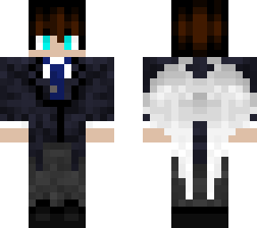 angel in suit