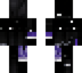 black nd purple hood