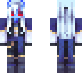 blue demon without blindfold