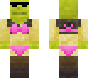 cool shrek in a 2 piece