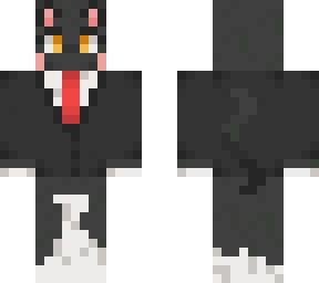 dishes in a tux