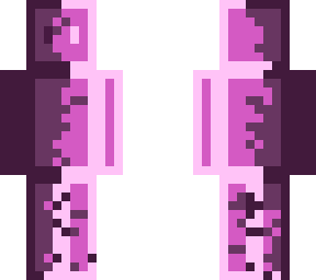 glitch purple pink