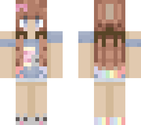 nyan girl but brunette