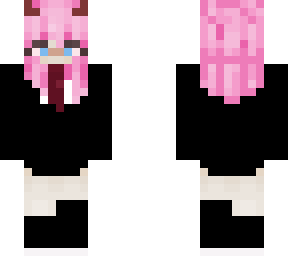 pink kackie fixed hair