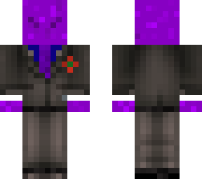 purple suit textured