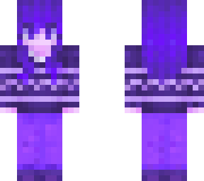 violet sweater (again)