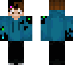 boy skin with hoodie (abstracting)