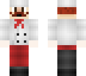 cocinero de potaj con bigotes