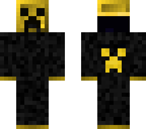 gold creeper in a hoodie v2