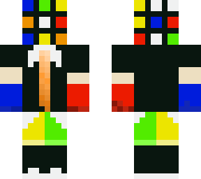 human rainbow thing