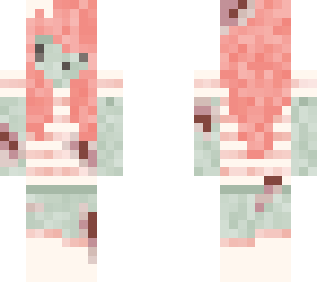 pink zombie girl skin