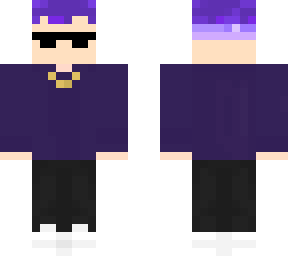 purple hair