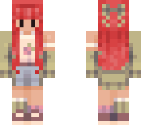 red haired forest queen
