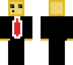 surfu cube in a suit