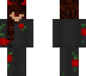 v2exs's girl demon with flowers (new colors)