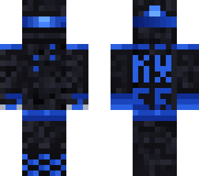 black blue