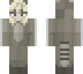 blond raccoon girl