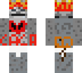 crowned skeleton