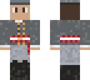 csa officer from the american civil war.