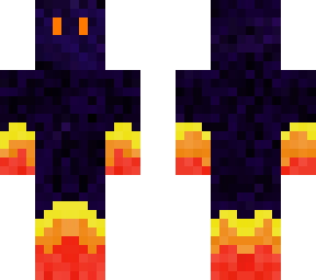 purple mix skin with fir feet and hands