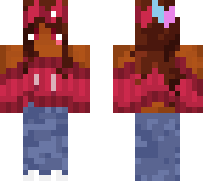 red clovla skin