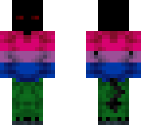 shadow being w/ bi pride sweater