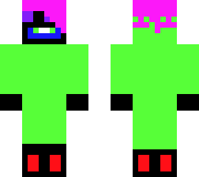 weird blob guy i made to be my skin