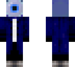 eyeball in coat(blue)