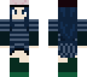 microwave [with hat]