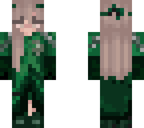 pikada-green gown