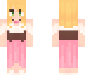 pink dress