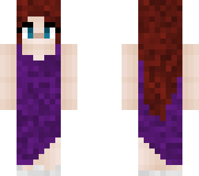 purple dress