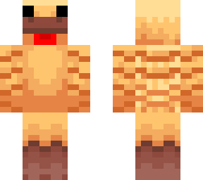 warm chicken skin!