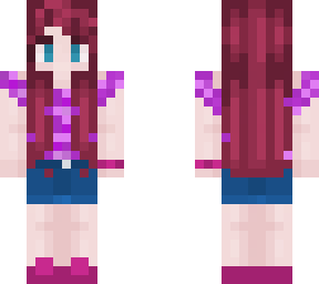 girl with long hair