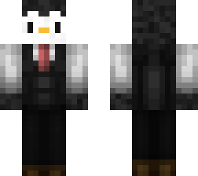 penguin in suit