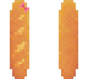 baguette with bow