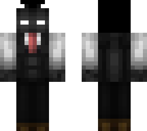 demon in suit
