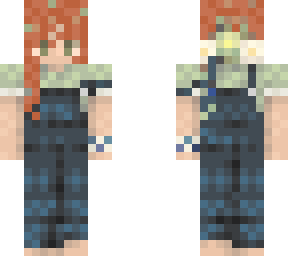 ginger version overalls