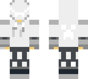 masked male - winter camo
