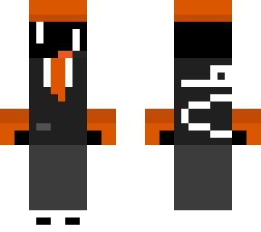 minecraft oc: 9volt - battery (w/ suit)