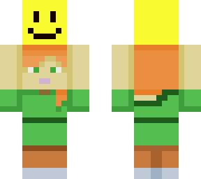 alex holding a noob of roblox