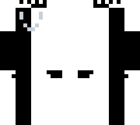 black and white guppy