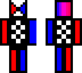 red and blue chess mark